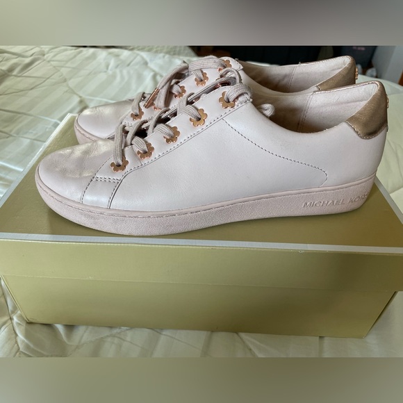 Michael Kors Irving Lace up sneakers, leather - Picture 1 of 4